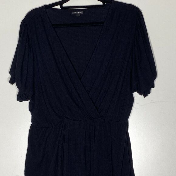 Torrid Ribbed Surplice Peplum Y2K Top Women's Plus Size 2XL - Picture 4 of 10